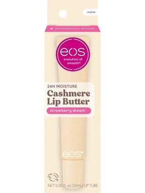 BRAND 🆕 EOS Cashmere Lip Butter Strawberry Dream ✨🍓